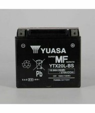 BATTERIA YUASA YTX20L-BS 12V/18AH  ATTIVATA GIA' PRONTA X MOTO QUAD YTX20L-BS 
