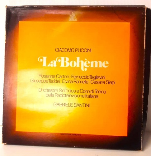 Puccini boheme cetra box - la,