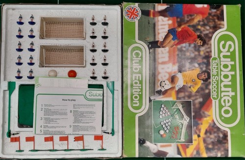 Subbuteo set box club edition - club,