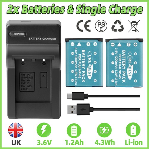 Batteria 45b np 45s 2 - np-45, np-45s*2
