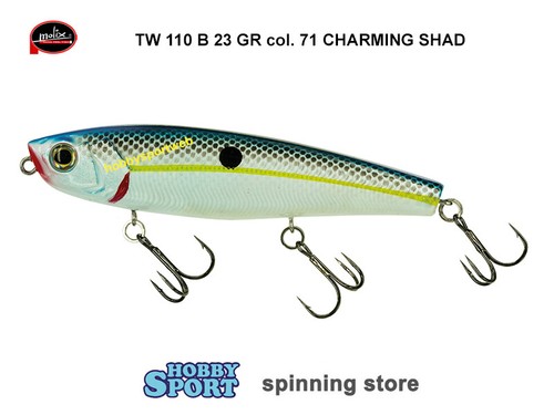 Molix 110b top water - tw,