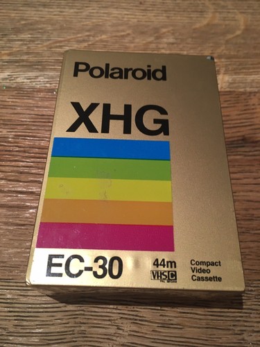 Polaroid vhs ec30 nastro - polaroid,