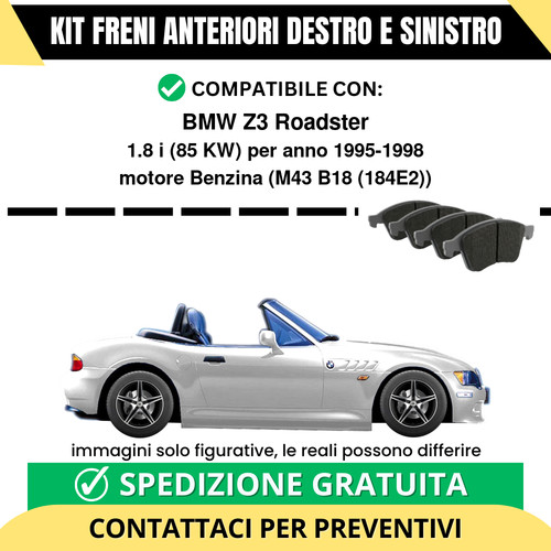 Pastiglie freno anteriori per - freno,