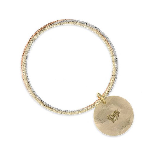 Bracciale donna bronzo fili - bracciale,