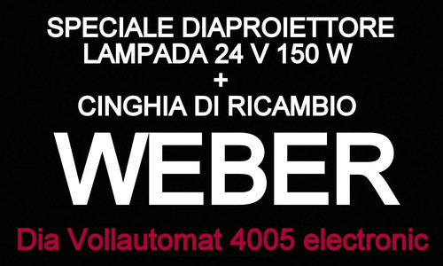 Speciale weber dia vollautomat - speciale,