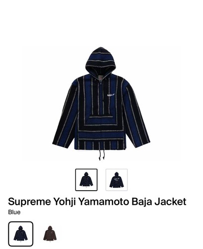 Giacca baja supreme yohji - giacca,