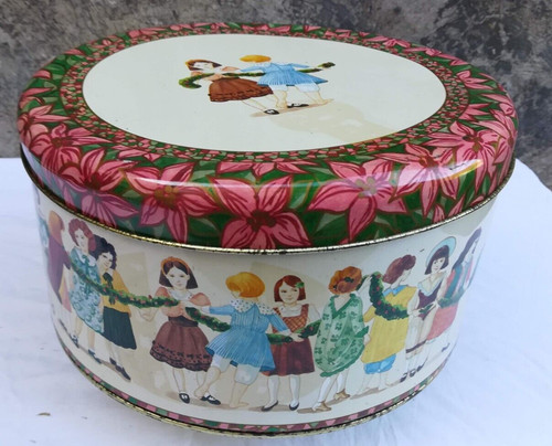 Scatola latta panettone - latta,