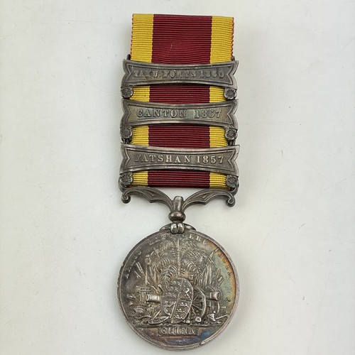 Second china war medal - second, with