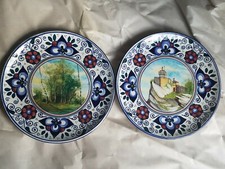 Vintage set of 2 plates San