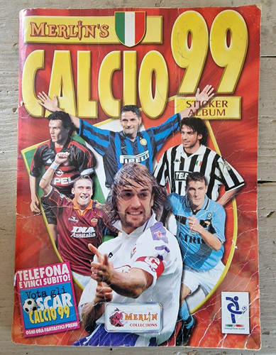 Album calcio merlin s - calcio, 99