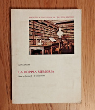 LA DOPPIA MEMORIA Saggi su