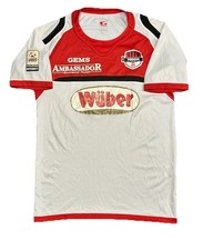 MAGLIA CALCIO FOGGIA MATCH WORN PREPARATA INDOSSATA 2014/15 GEMS SHIRT JERSEY