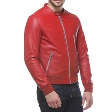 Giubbotto bomber rosso