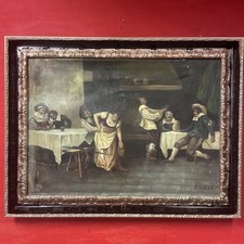 quadro dipinto a olio su tela