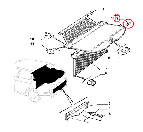 Perno rivestimento interno - perno,
