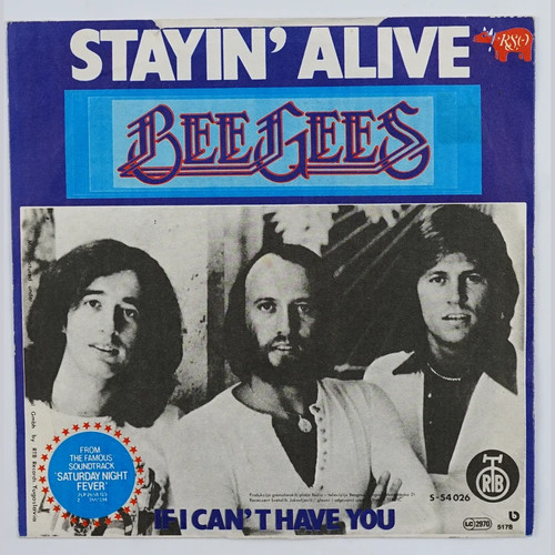 Bee gees stayin alive 7 - gees, 7"