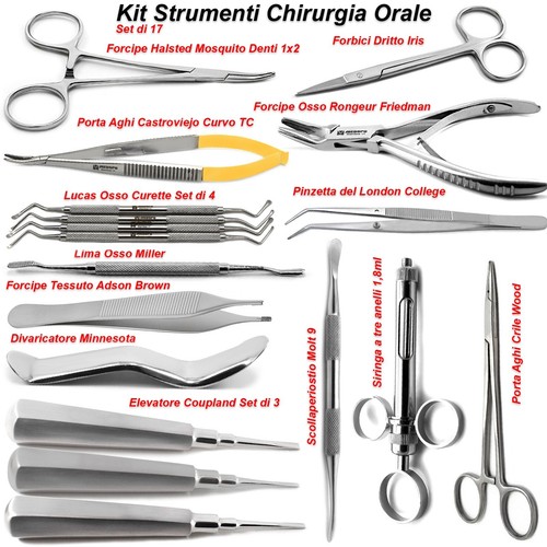 Kit chirurgia orale dentale - orale,