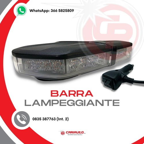 Barra lampeggiante arancione - barra,
