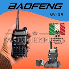Walkie-talkie Radio Vhf Uhf UV-5R Ricetrasmittenti Professionali Trasmittente