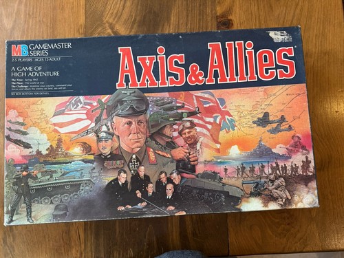 Vintage 1984 axis allies mb - vintage,