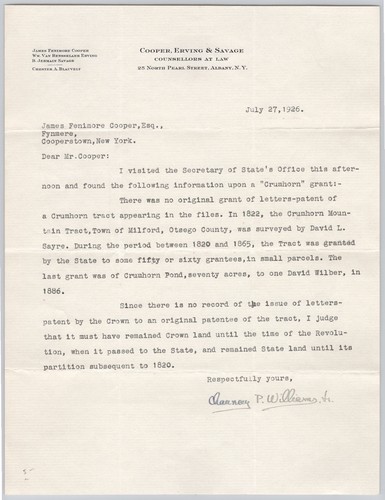 1926 james fenimore cooper - ,