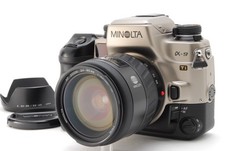 Kit obiettivo fotocamera pellicola 35 mm Minolta α9 a9 Ti Maxxum Dynax [come nuovo con cappuccio] dal Giappone