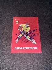 Carta firmata Drew Fortescue