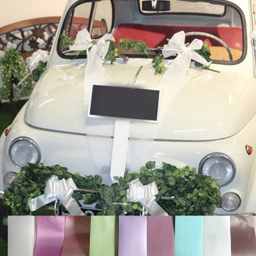 Decorazione auto sposa - decorazione, da