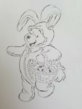 Disegno Quadro grafite Winnie the pooh con cornice IKEA