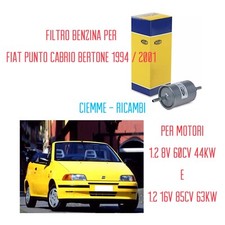 FIAT PUNTO CABRIO BERTONE 1.2