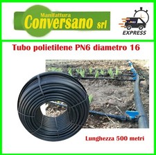 TUBO POLIETILENE D16 PN6 per