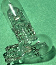 2 (Due) Lampadine a clip per