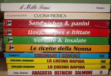 LIBRI DA CUCINA VARI TITOLI A
