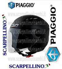 CASCO AWA - PIAGGIO BASIC DEMI-JET NERO - TAGLIA S - CASQUE - HELMETS - HELMETS