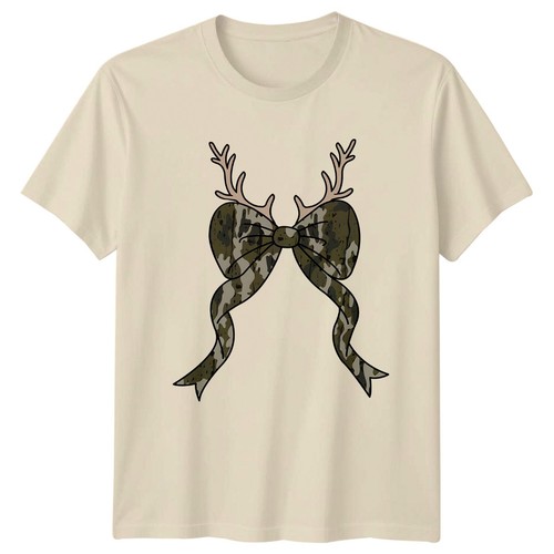 Shirt mimetica con fiocco - t-shirt,