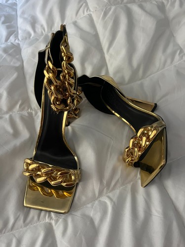 Versace tacchi catena punta - tacchi,