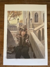 Gibrat-Affiche signée à la