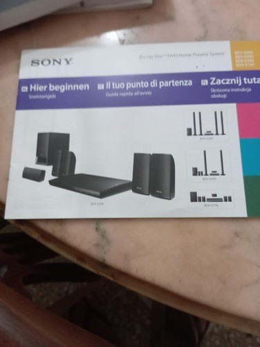 Home theatre sony - theatre,
