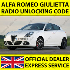 ✅ALFA ROMEO GIULIETTA AUTORADIO NAVIGAZIONE SBLOCCO PIN CODICE VELOCE E AFFIDABILE✅