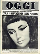 OGGI 1962/4=LIZ TAYLOR CLEOPATRA=ROMINA POWER=SPOSE LERICI=IKEBANA=JULIET PROWSE