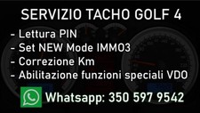 Servizio quadro strumenti