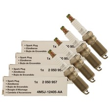 4 Candele Accensione Originali Motorcraft Ford C-Max Fiesta 5 Focus 1.25 1.3 1.4