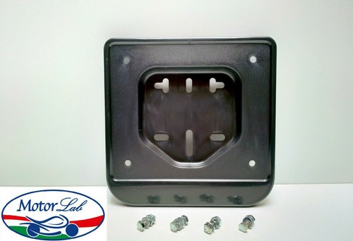 Porta targa plastica viti - targa,