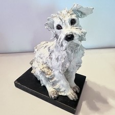 Scultura in ceramica smaltata Scultura firmata Guido Cacciapuoti