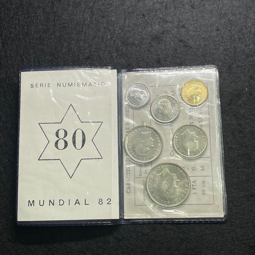 Spagna serie monete 1980 - 6,