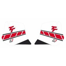 adesivi serbatoio Blackbird Yamaha TTR 600 1997 - 2004 rosso