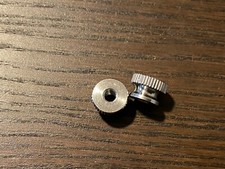 2 dadi pollice acciaio nuovi