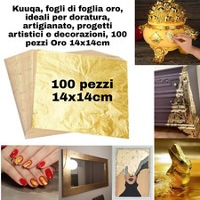 100pz fogli di foglia