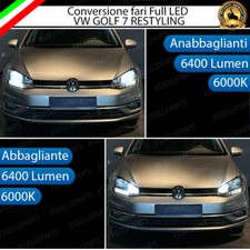 CONVERSIONE FARI A LED VW GOLF