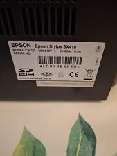 Epson Stylus Sx410 Stampante Inkjet A Colori Scanner Fotocopiatrice A4 Usb Pc_